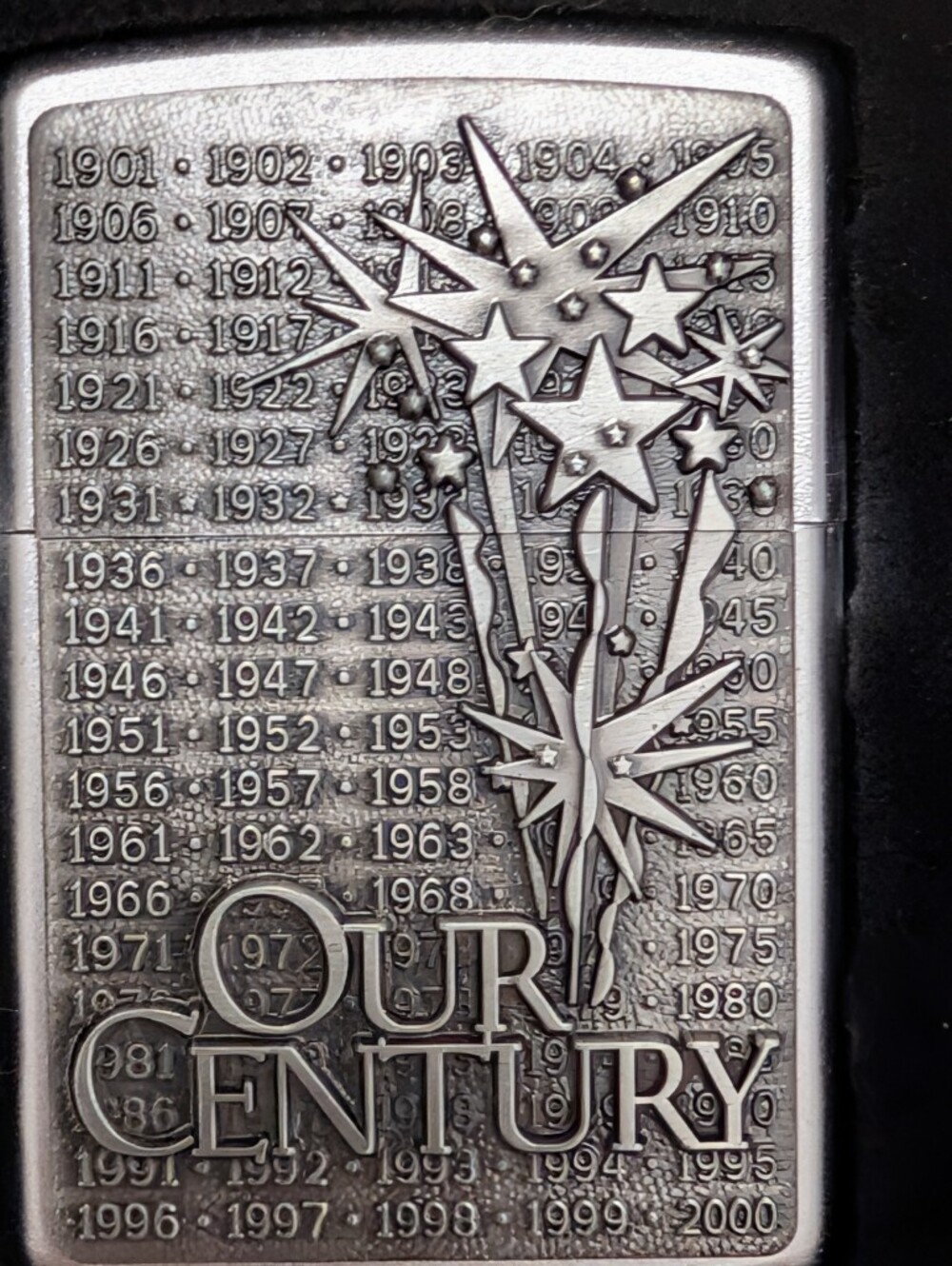 NIB Zippo Collectible "Our Century" 1901-2000 Millennium Lighter